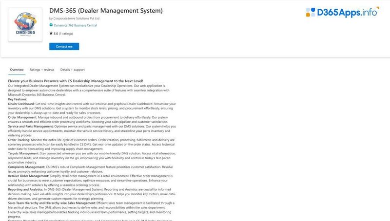 Top Dynamics Apps for Distribution Industry DMS-365