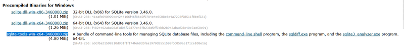 sqlite website