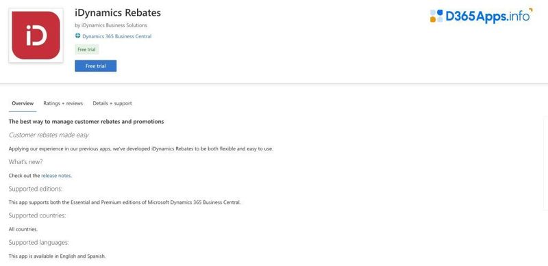Top Dynamics Apps for Distribution Industry iDynamics Rebates