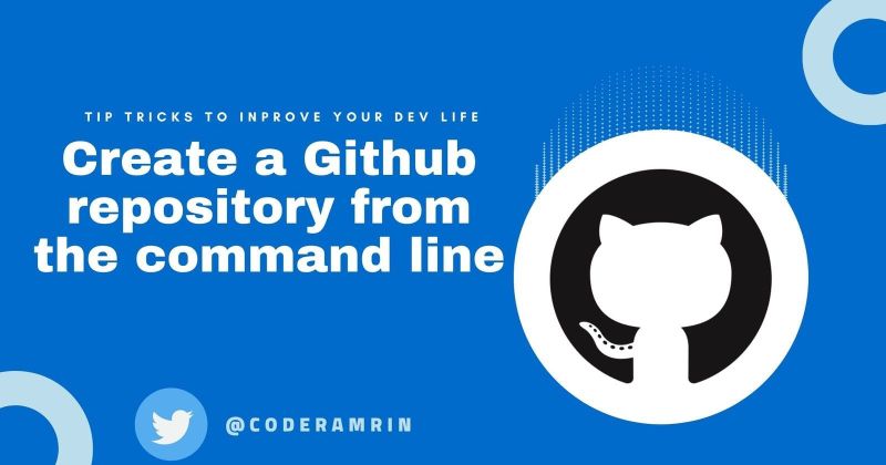 Cover image for How to create a Github repository from the command line?