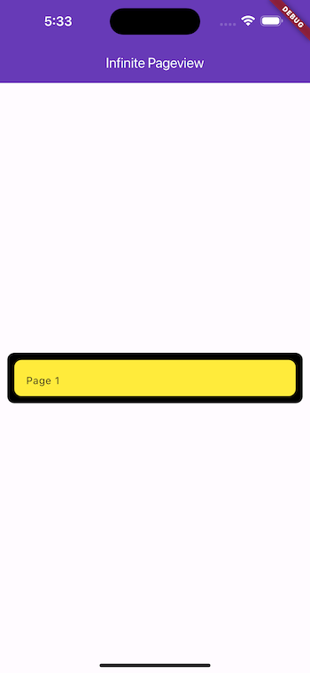 Custom PageView