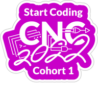 #CNC2022 Cohort 1 Start Coding badge