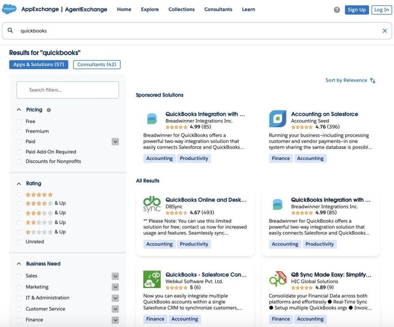 Appexchange Search