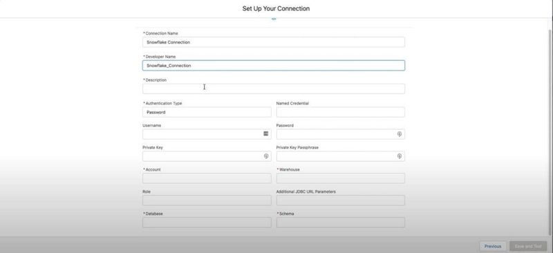 Set Up Connection