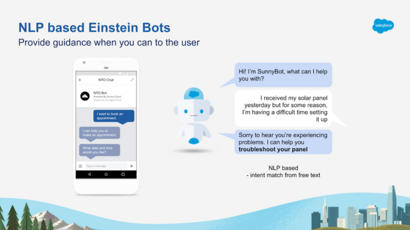 NLP based Einstein Bots