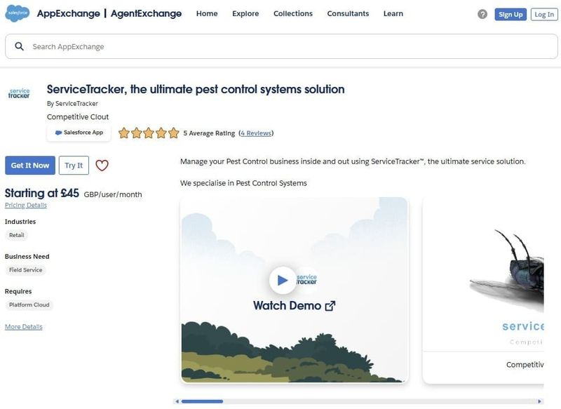 ServiceTracker on AppExchange