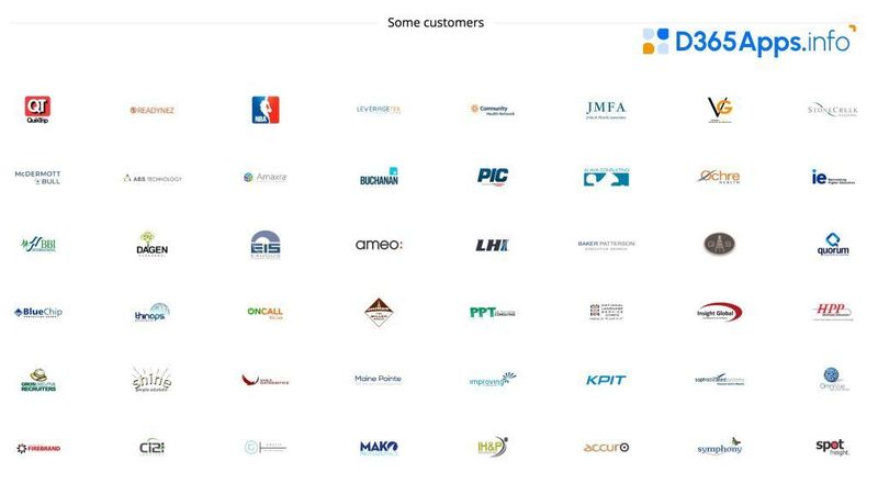 Dynamics ATS CRM Review Client company logos