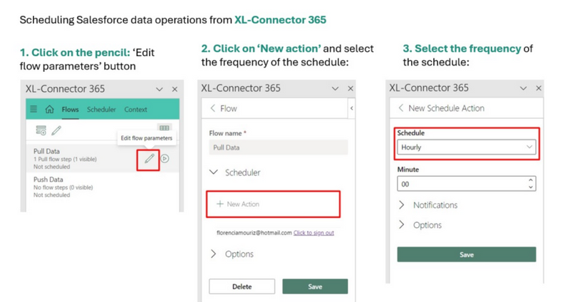 Scheduling automations