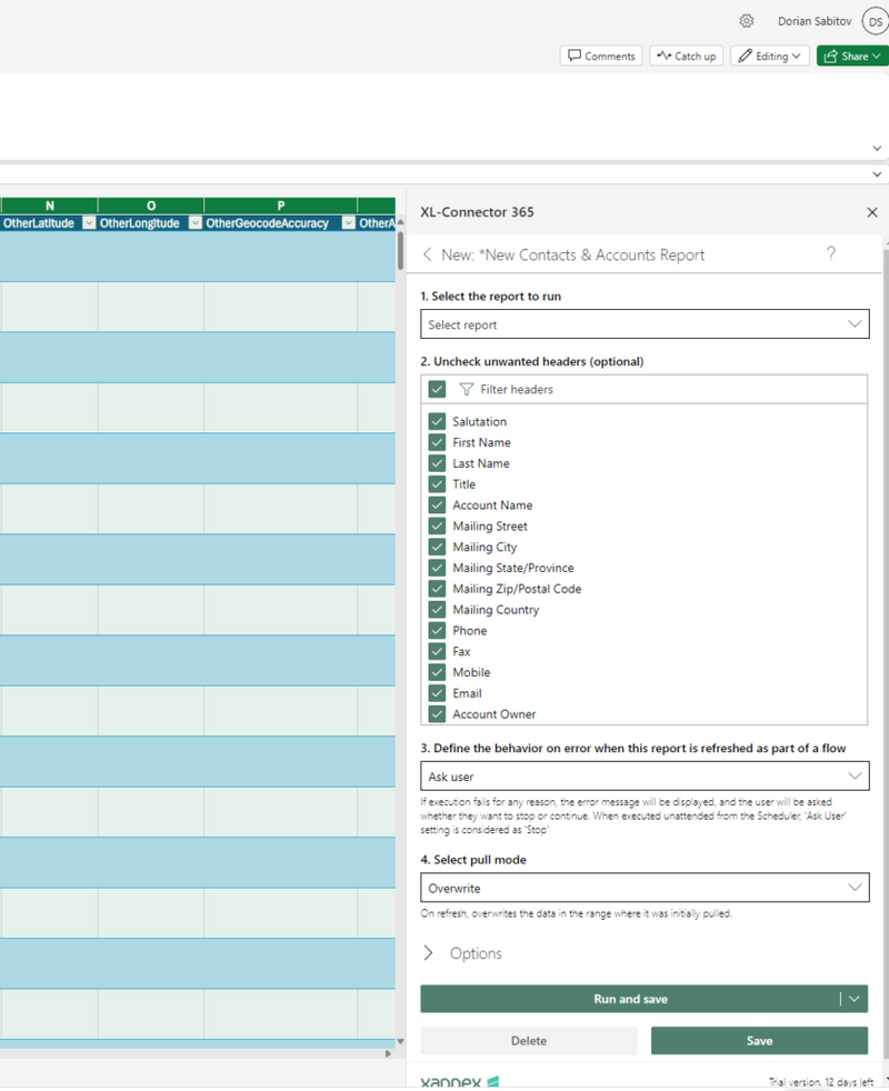 How to Enable Reporting