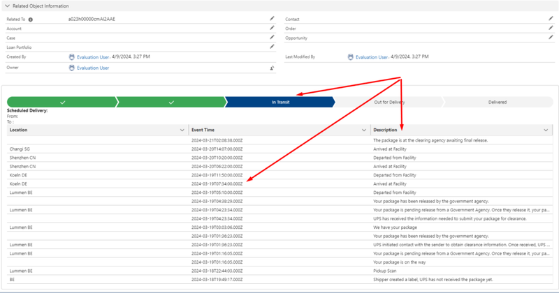 Shipment Tracking