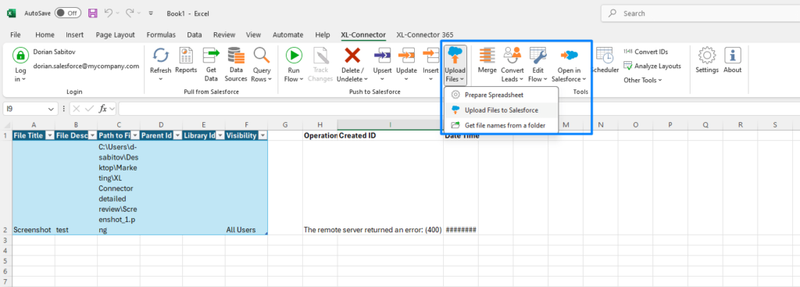 Mass Download and Upload of Attachments and Files 