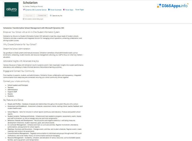 Top Dynamics Apps for Education Scholarion