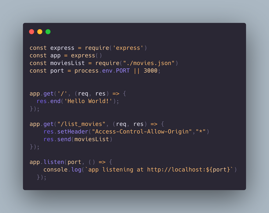Express file modified