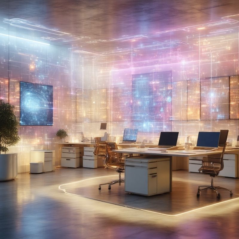 Futuristic control room visualizing latest trends ...