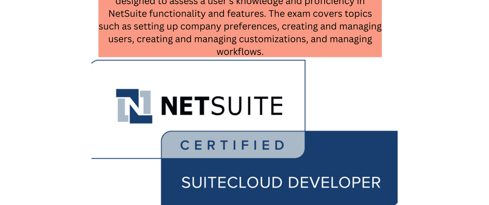 Cover image for Succeed in Your NetSuite SuiteFoundation Sample Test with These Top-Quality Dumps