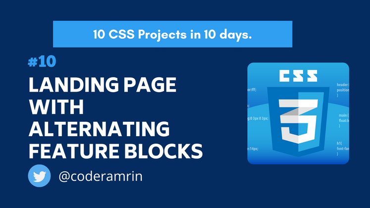 Cover image for Build 10 CSS Projects in 10 days: Project 10