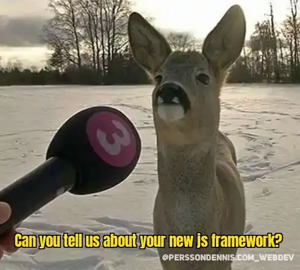 Another js framework meme