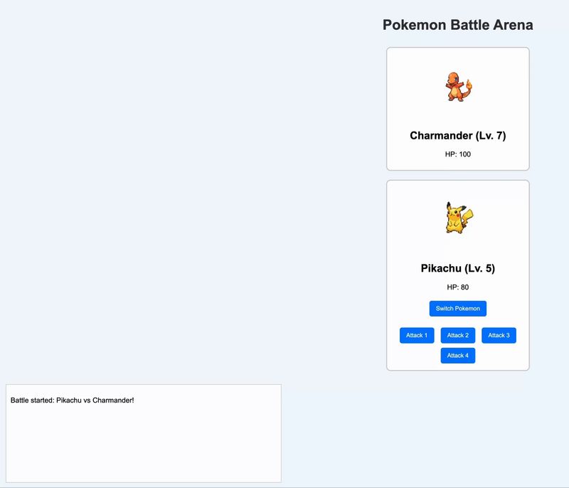 o3-mini Pokemon Game