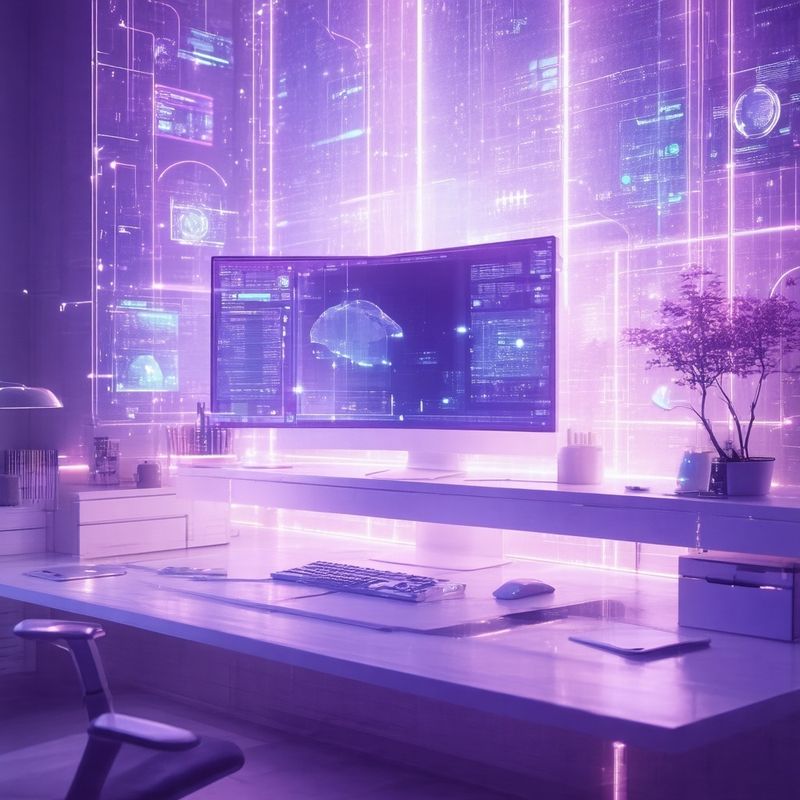 High-end isometric infographic explaining latest t...
