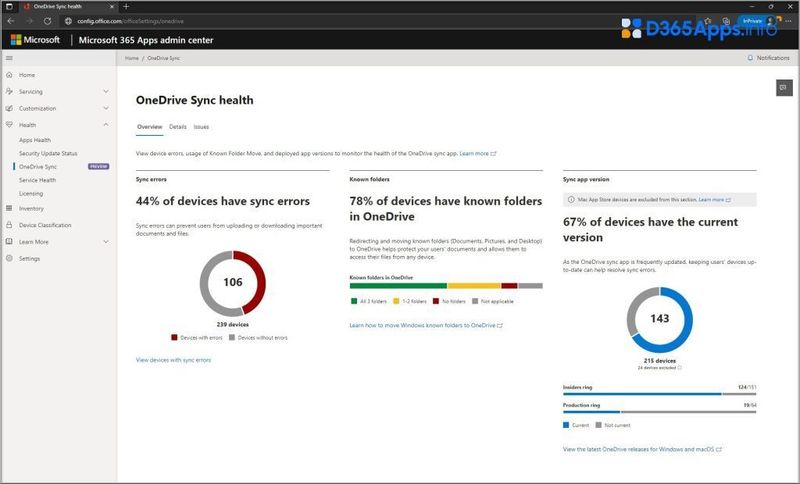 microsoft modern desktop management OneDrive & Office 365