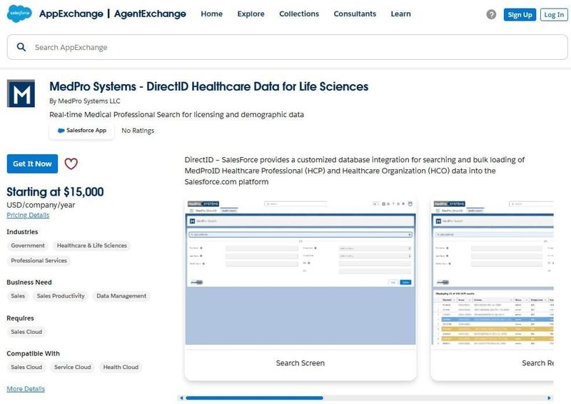 MedPro Systems on AppExchange