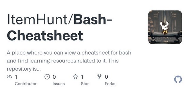 Bash-Cheatsheet GitHub Repository