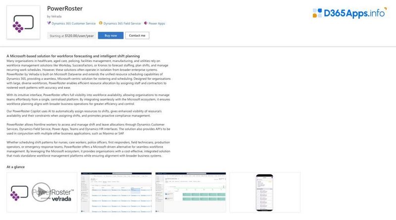 Dynamics Apps for Healthcare Power Roster