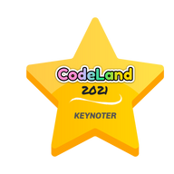 CodeLand 2021 Keynoter Badge badge